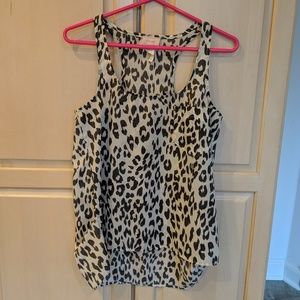 Cheetah Print Tank Top